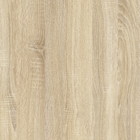 Кровать детская двухъярусная Карамель 75 Дуб Сонома, диван - велюр OTTO YELLOW желтые треугольники (сборка на любую сторону) спальное место верх 80х190, низ 120х185