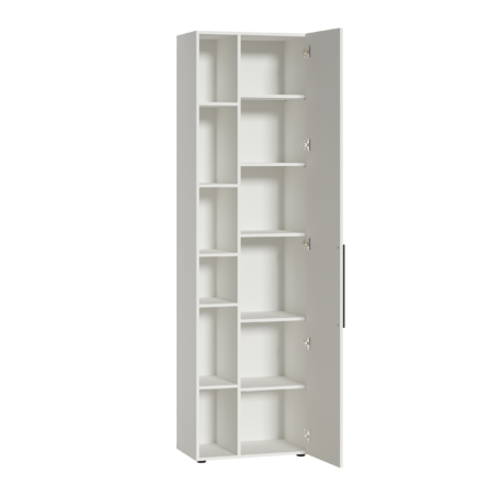 Шкаф Эйр 16.324.02 белый РЕ шагрень, собирается на любую сторону