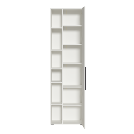 Гостиная Эйр композиция 1 белый PE шагрень, собирается на любую сторону