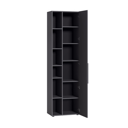 Шкаф Эйр 16.324.02 серый графит 0162 РЕ, собирается на любую сторону