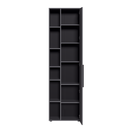 Шкаф Эйр 16.324.02 серый графит 0162 РЕ, собирается на любую сторону