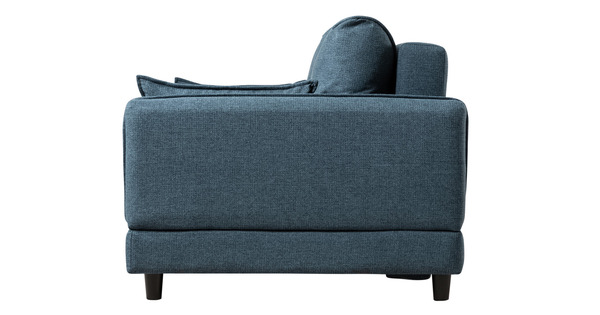 Диван-кровать прямой Макс ТД 288 жаккард Анри 24 синий деним