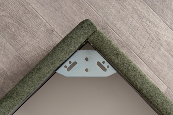 Кровать Марион 160 велюр OCEAN 012 темно-зеленый с ортопедическим основанием и подъемным механизмом (спальное место 160 х 200)