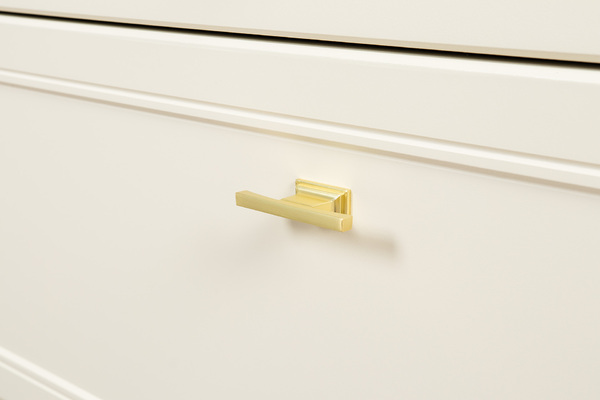 Гостиная Марион композиция 1 слоновая кость С341 PE, слоновая кость 6898 ПВХ, белый PE шагрень (собирается на любую сторону)