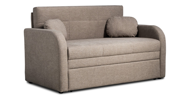 Диван-кровать прямой Тео (120) ТД 906 велюр Danco 290 бежевый